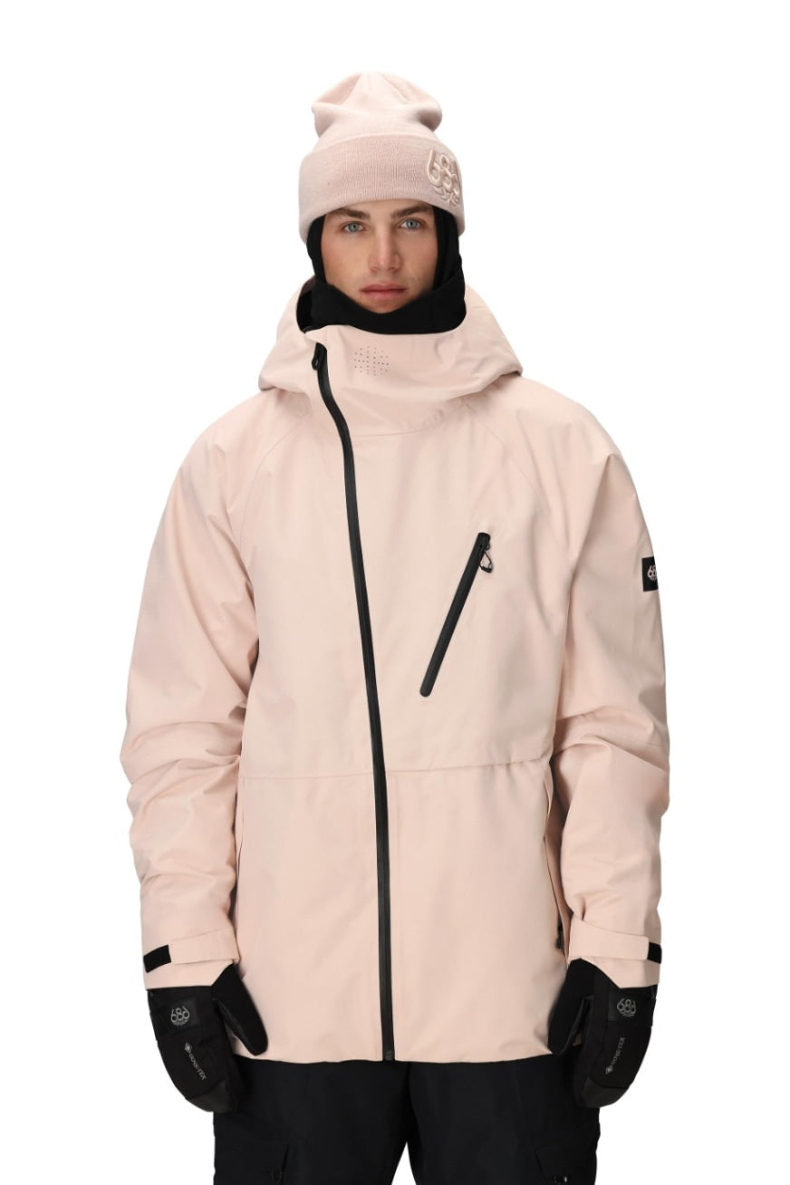 686 ロクハチロク MENS HYDRA THERMAGRAPH JACKET SMOKEY PINK 25-26 スノーボード ウェア