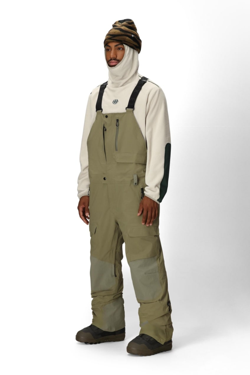 686 ロクハチロク MENS GORE-TEX DISPATCH SHELL BIB SAGE 25-26 スノーボード ウェア