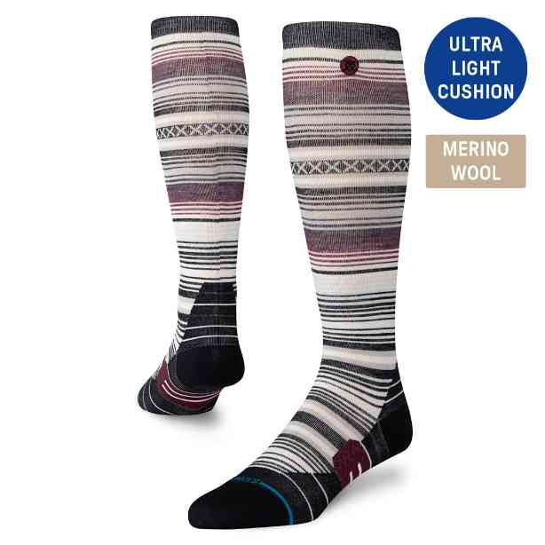 STANCE スタンス CURREN UL WOOL SNOW 25-26 スノーボード アクセサリー BLACK
