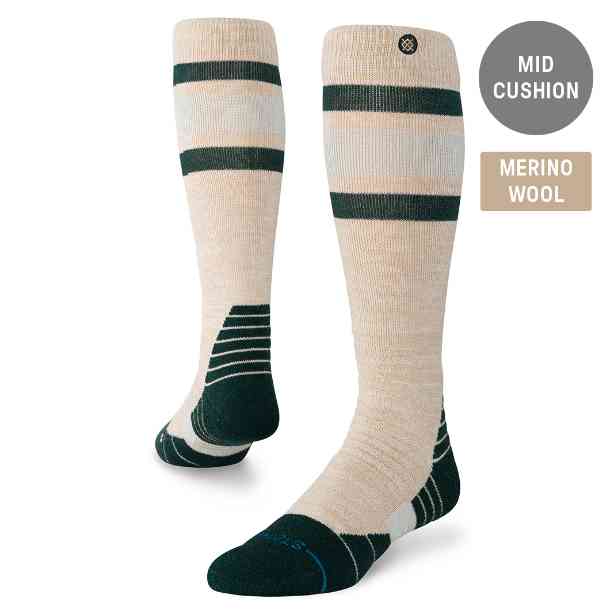 STANCE スタンス BOYD MID WOOL SNOW 25-26 スノーボード アクセサリー SAND