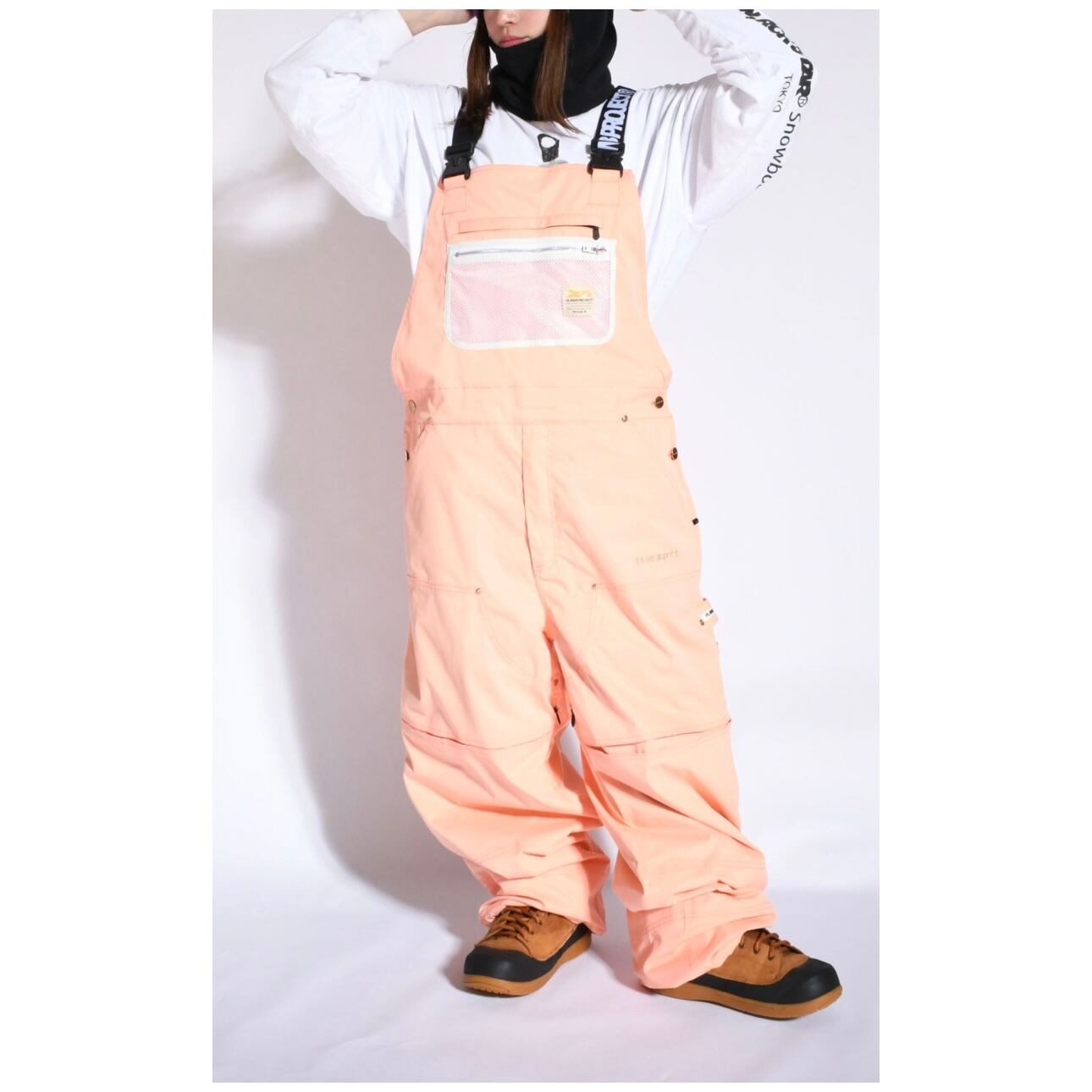 スノーボード ウェア プランビー PLAN B WORKER BIB PANTS PINK 送料無料 日本正規品 予約商品 店頭受け取り可能