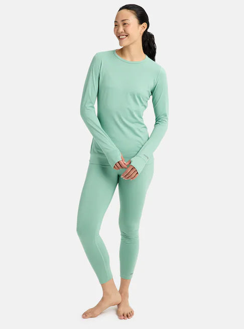 BURTON バートン Women's Midweight Crew 25-26 スノーボード アクセサリー Soft Sage