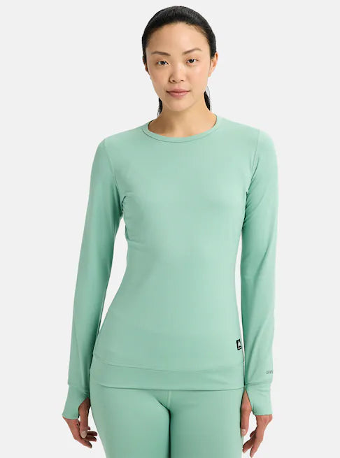 BURTON バートン Women's Midweight Crew 25-26 スノーボード アクセサリー Soft Sage