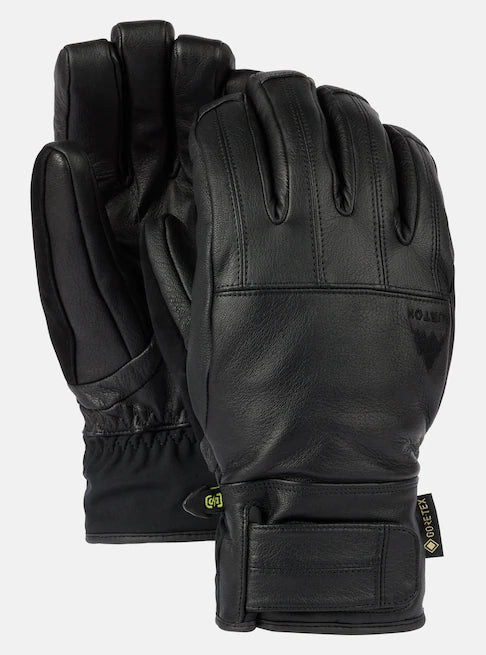 スノーボード グローブ バートン BURTON Men's Gondy GORE-TEX Leather Gloves True Black 25-26 送料無料 日本正規品 予約商品 店頭受け取り可能