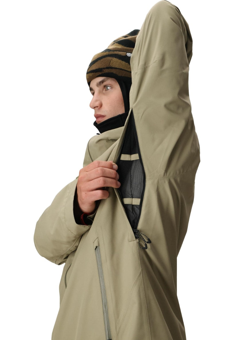 686 ロクハチロク MENS GATEWAY SHELL JACKET SAGE 25-26 スノーボード ウェア
