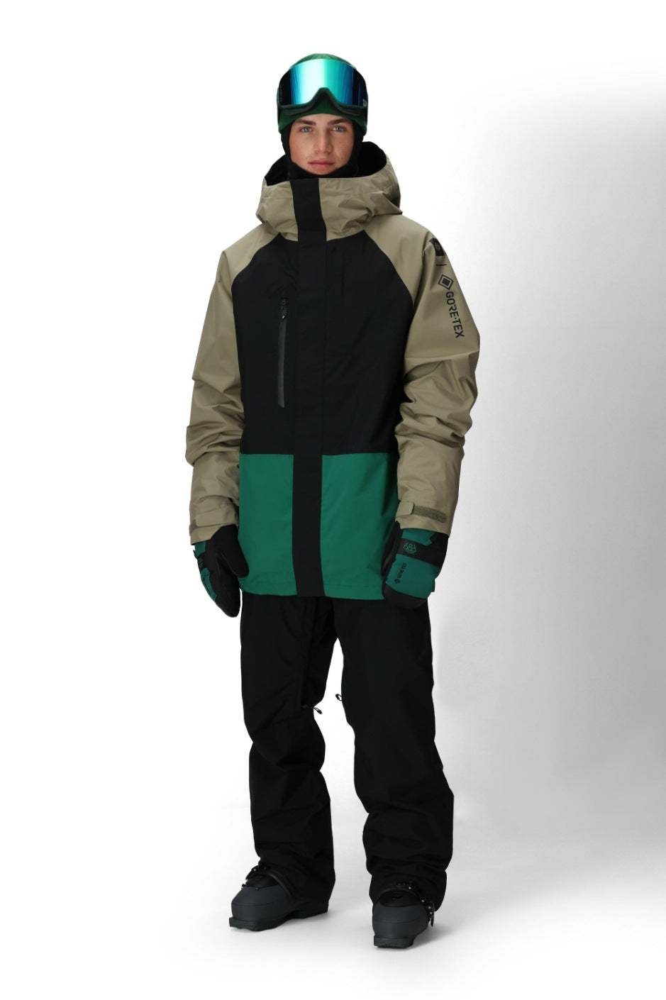 686 ロクハチロク MENS GORE-TEX CORE SHELL PANT BLACK 25-26 スノーボード ウェア