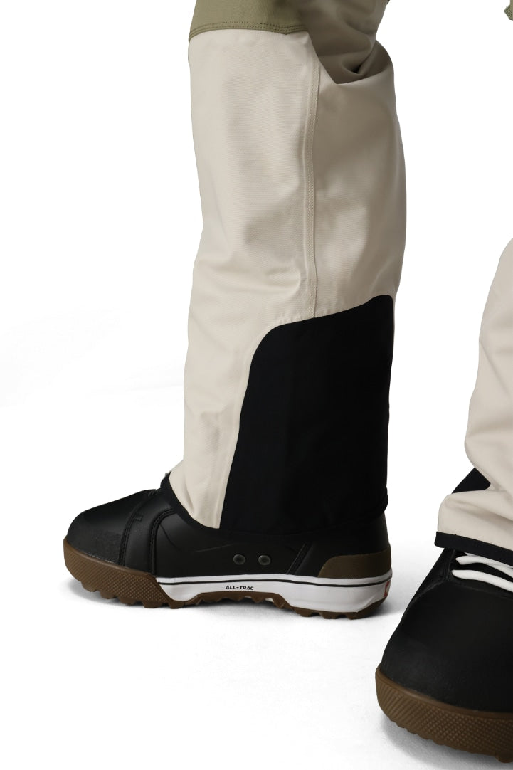686 ロクハチロク MENS HOT LAP INSULATED BIB LIMESTONE COLORBLOCK 25-26 スノーボード ウェア