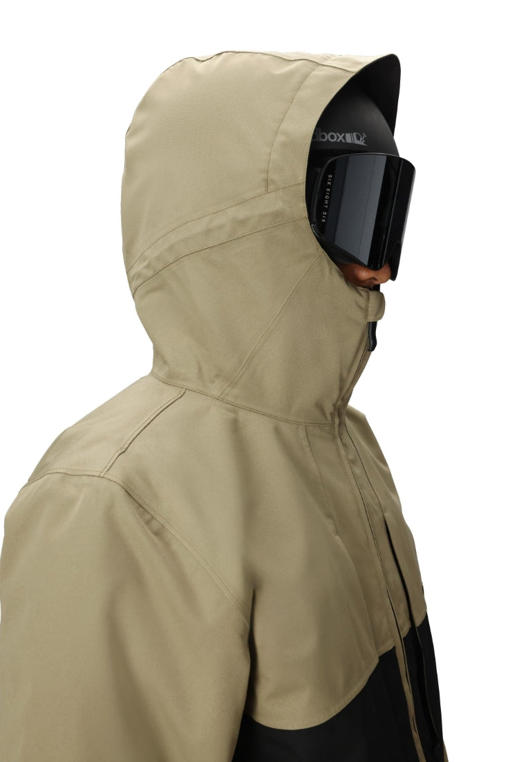 686 ロクハチロク MENS SMARTY 3-IN-1 FORM JACKET SAGE COLORBLOCK 25-26 スノーボード ウェア