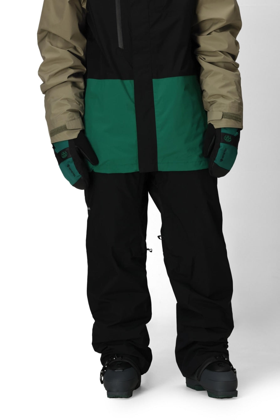 686 ロクハチロク MENS GORE-TEX CORE SHELL PANT BLACK 25-26 スノーボード ウェア