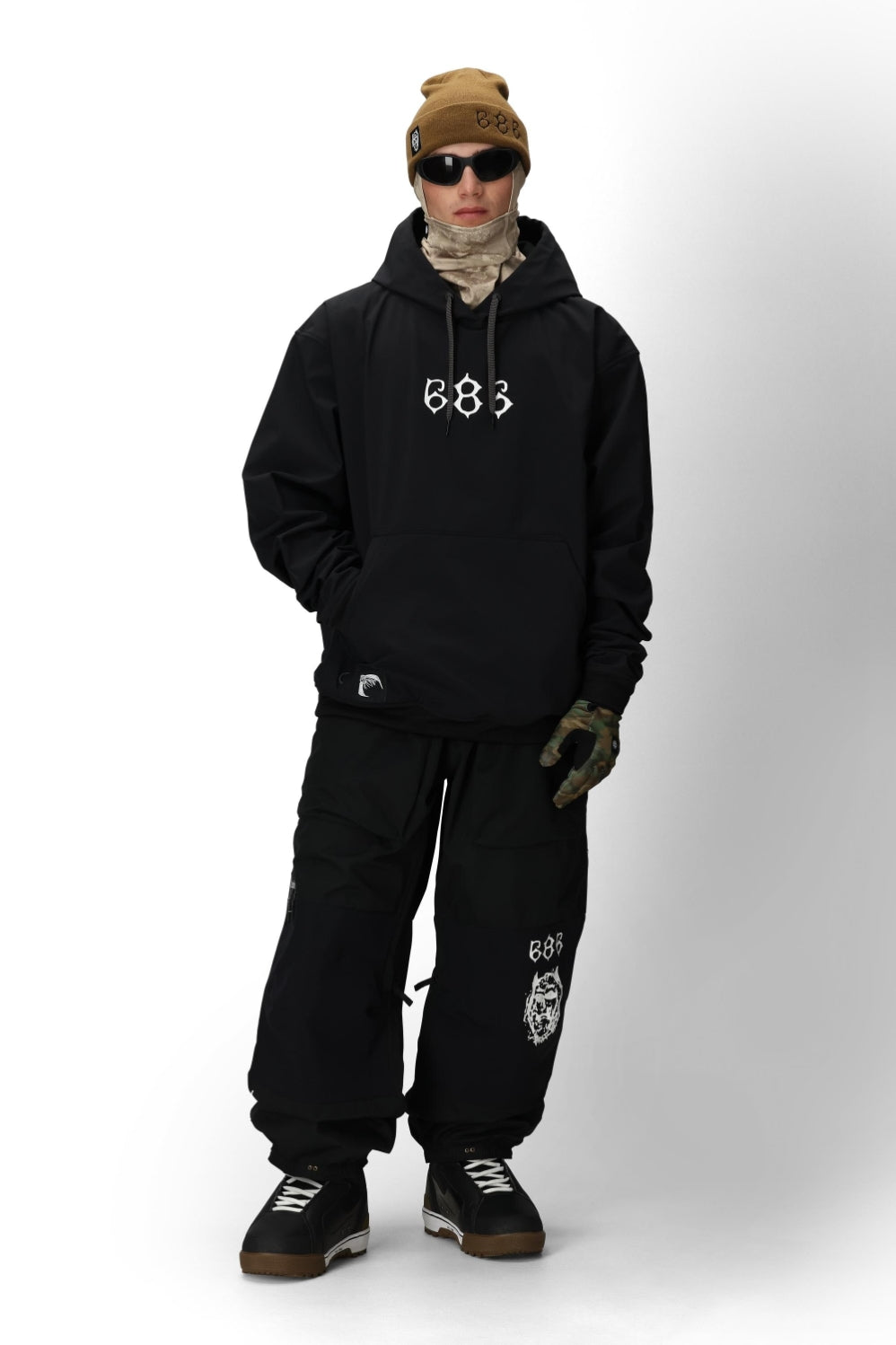 686 ロクハチロク Men's Ghost 2.5L Pant COOPER BLACK 25-26 スノーボード ウェア