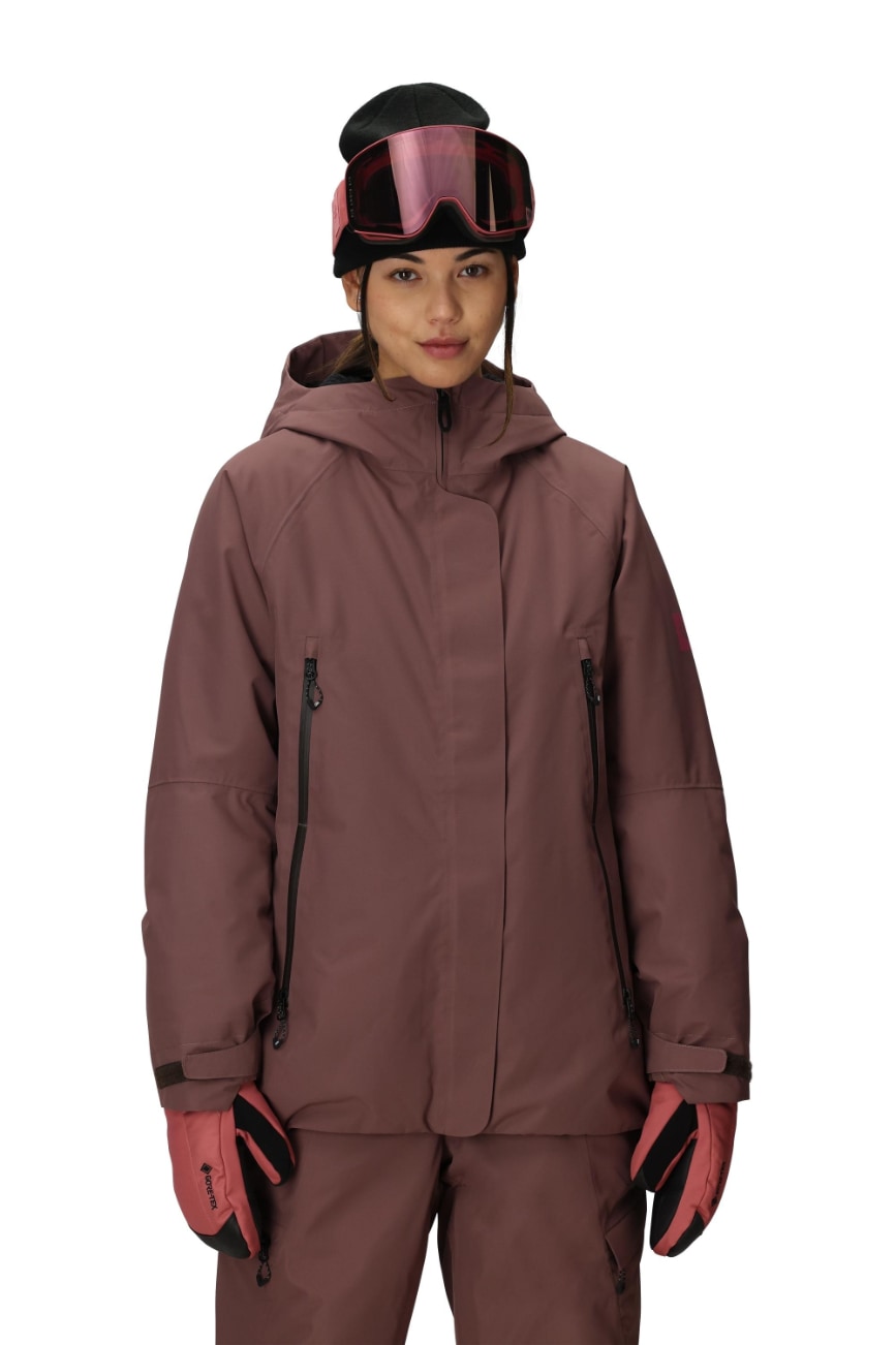 686 ロクハチロク WOMENS WHISPER INSULATED JACKET PEPPERCORN 25-26 スノーボード ウェア