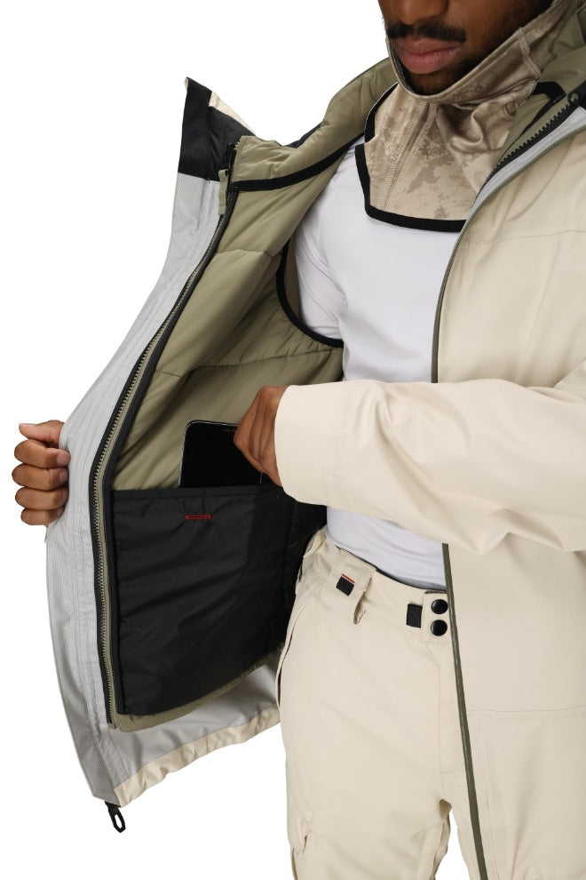 686 ロクハチロク MENS SMARTY 3-IN-1 RODEO 3L JACKET LIMESTONE 25-26 スノーボード ウェア