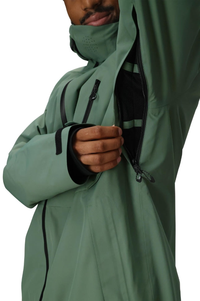 686 ロクハチロク MENS HYDRA THERMAGRAPHJACKET CYPRESS GREEN 25-26 スノーボード ウェア