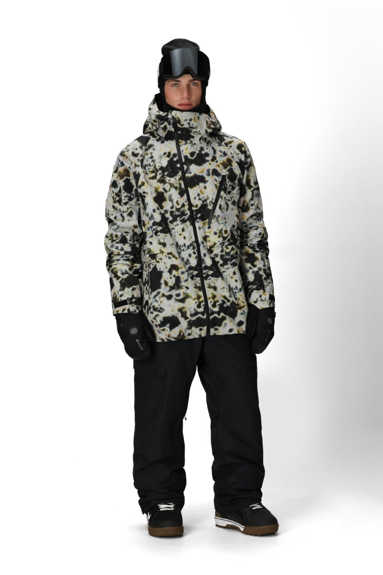686 ロクハチロク MENS HYDRA THERMAGRAPH JACKET ARCTIC TUNDRA PRINT 25-26 スノーボード ウェア