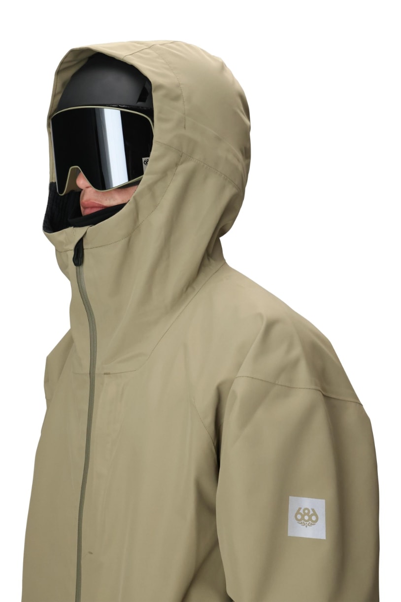 686 ロクハチロク MENS GATEWAY SHELL JACKET SAGE 25-26 スノーボード ウェア