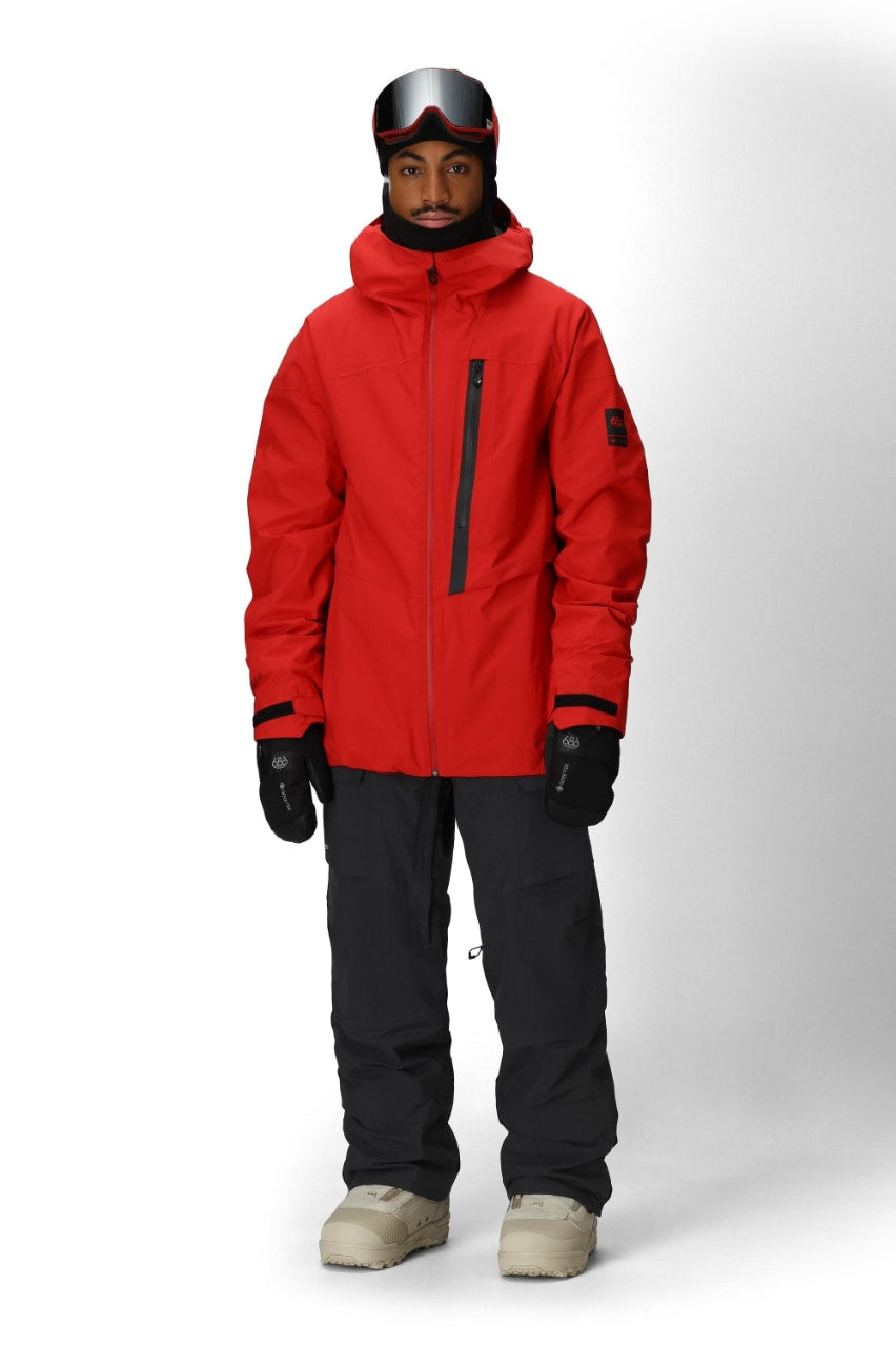 686 ロクハチロク MENS GORE-TEX DISPATCH SHELL PANT BLACK 25-26 スノーボード ウェア