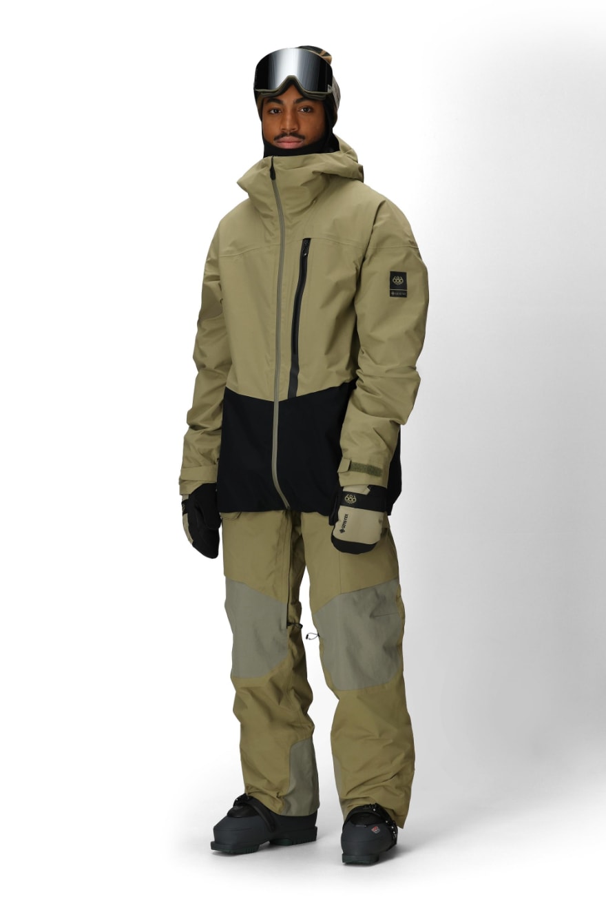 686 ロクハチロク MENS GORE-TEX DISPATCH SHELL PANT SAGE 25-26 スノーボード ウェア