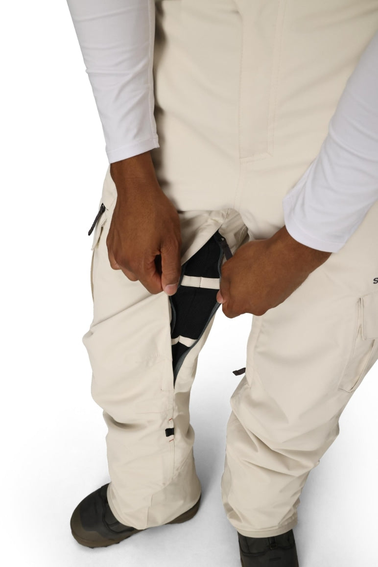 686 ロクハチロク Men's SMARTY? 3-in-1 Cargo Pant LIMESTONE 25-26 スノーボード ウェア