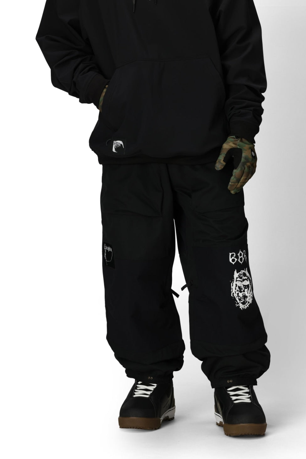 686 ロクハチロク Men's Ghost 2.5L Pant COOPER BLACK 25-26 スノーボード ウェア