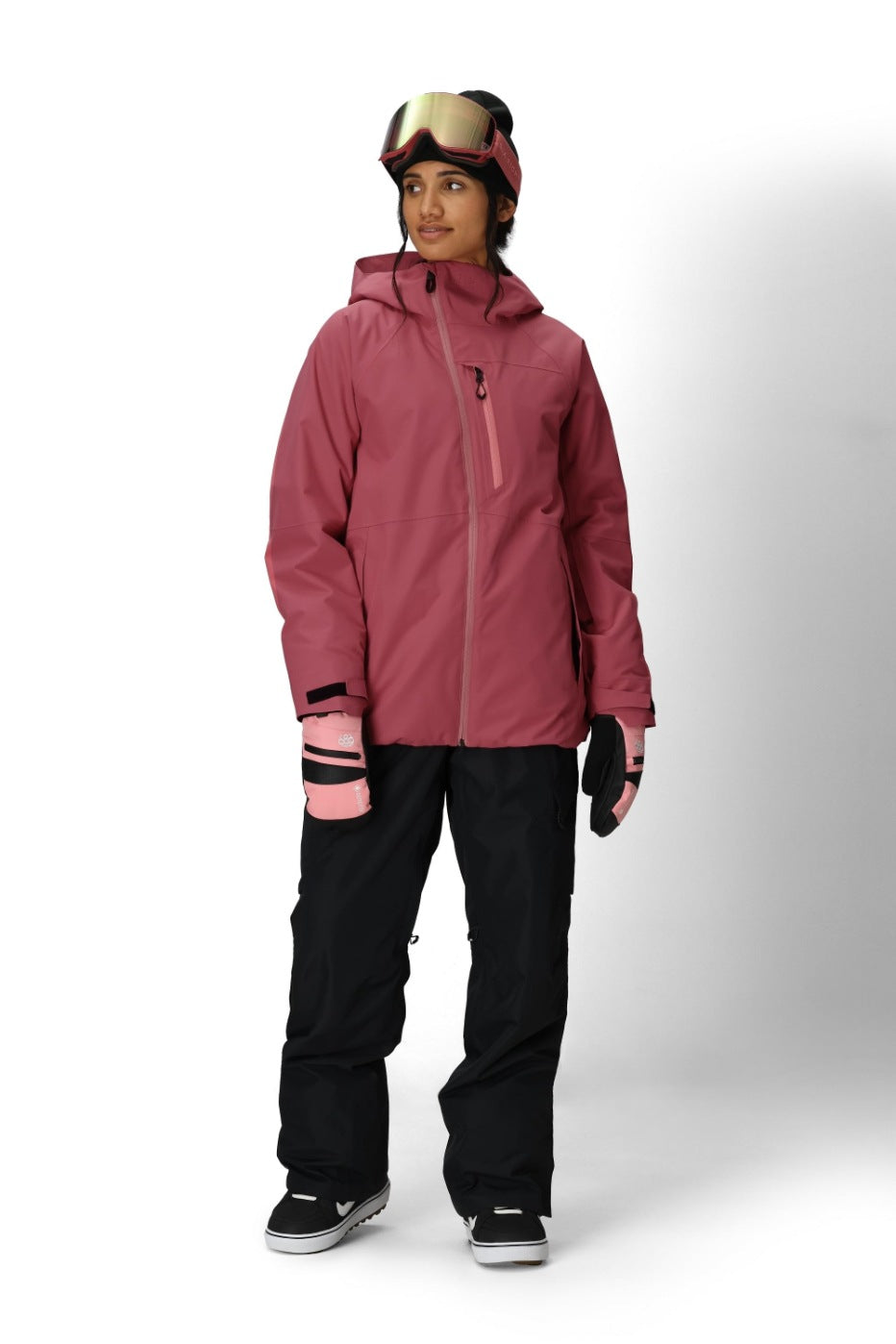 686 ロクハチロク WOMENS GEODE THERMAGRAPH PANT BLACK 25-26 スノーボード ウェア