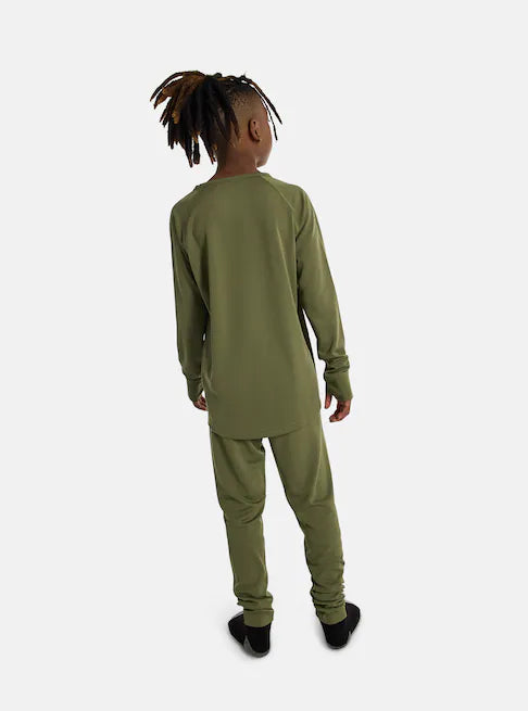 BURTON バートン Kids' Lightweight Base Layer Set 25-26 スノーボード アクセサリー Forest Moss