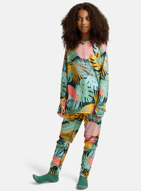 BURTON バートン Kids' Lightweight Base Layer Set 25-26 スノーボード アクセサリー Oversized Tropical