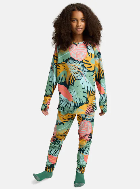 BURTON バートン Kids' Lightweight Base Layer Set 25-26 スノーボード アクセサリー Oversized Tropical