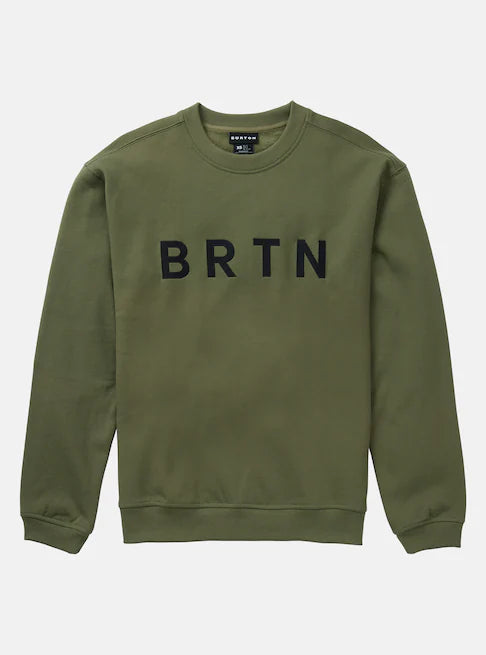 スノーボード ウェア バートン BURTON BRTN Crew Sweatshirt Forest Moss 25-26 送料無料 日本正規品 予約商品 店頭受け取り可能