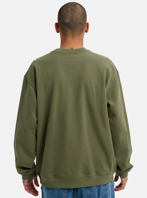 スノーボード ウェア バートン BURTON BRTN Crew Sweatshirt Forest Moss 25-26 送料無料 日本正規品 予約商品 店頭受け取り可能
