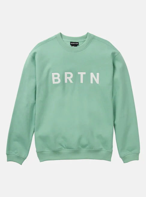 スノーボード ウェア バートン BURTON BRTN Crew Sweatshirt Soft Sage 25-26 送料無料 日本正規品 予約商品 店頭受け取り可能