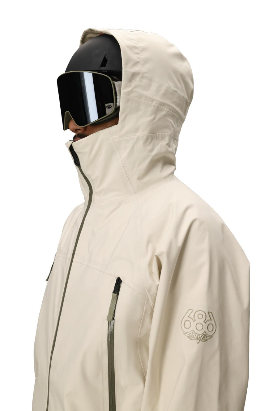 686 ロクハチロク MENS SMARTY 3-IN-1 RODEO 3L JACKET LIMESTONE 25-26 スノーボード ウェア