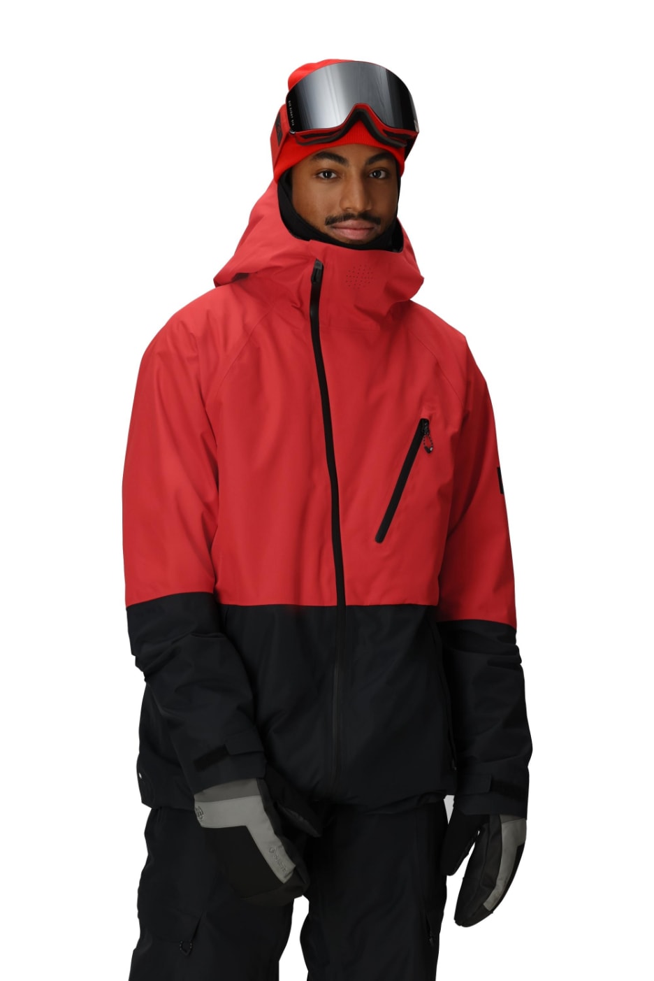 686 ロクハチロク MENS HYDRA THERMAGRAPH JACKET TRUE RED COLORBLOCK 25-26 スノーボード ウェア