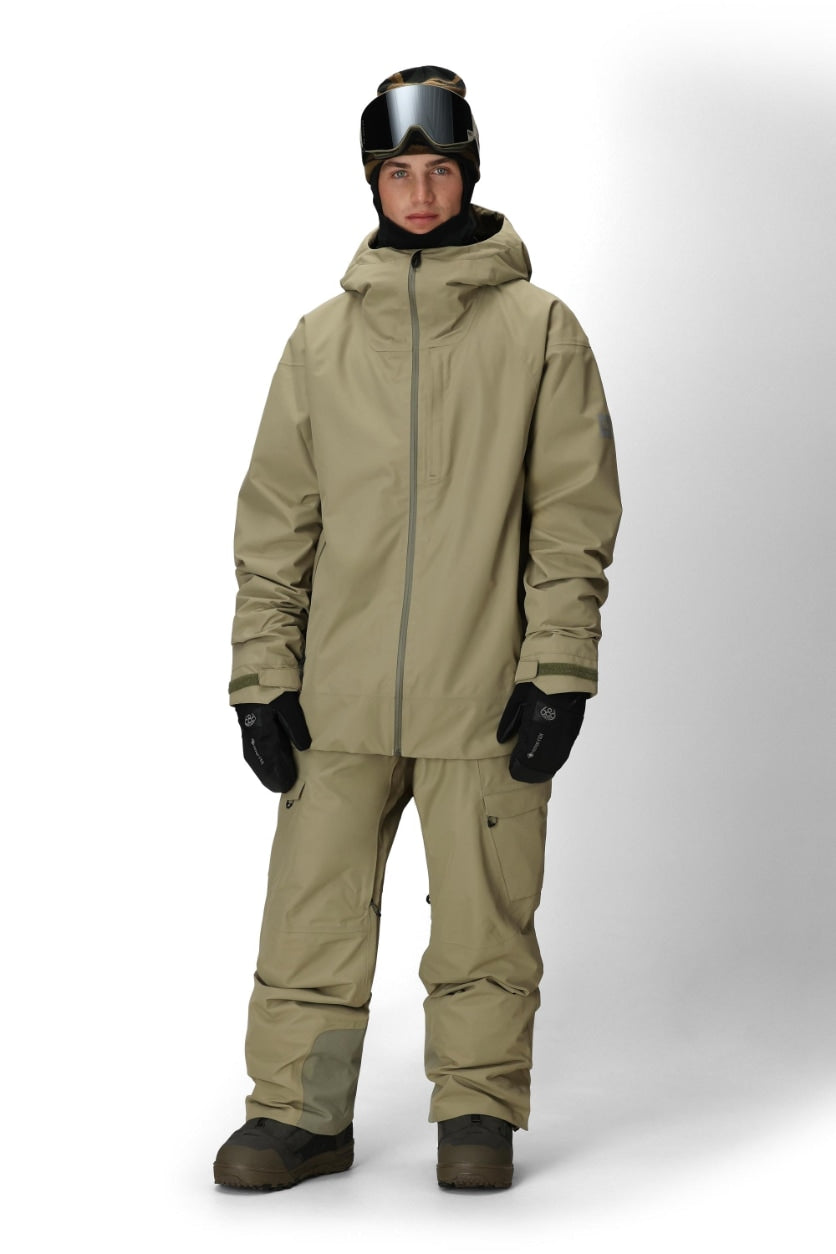 686 ロクハチロク MENS GATEWAY SHELL JACKET SAGE 25-26 スノーボード ウェア