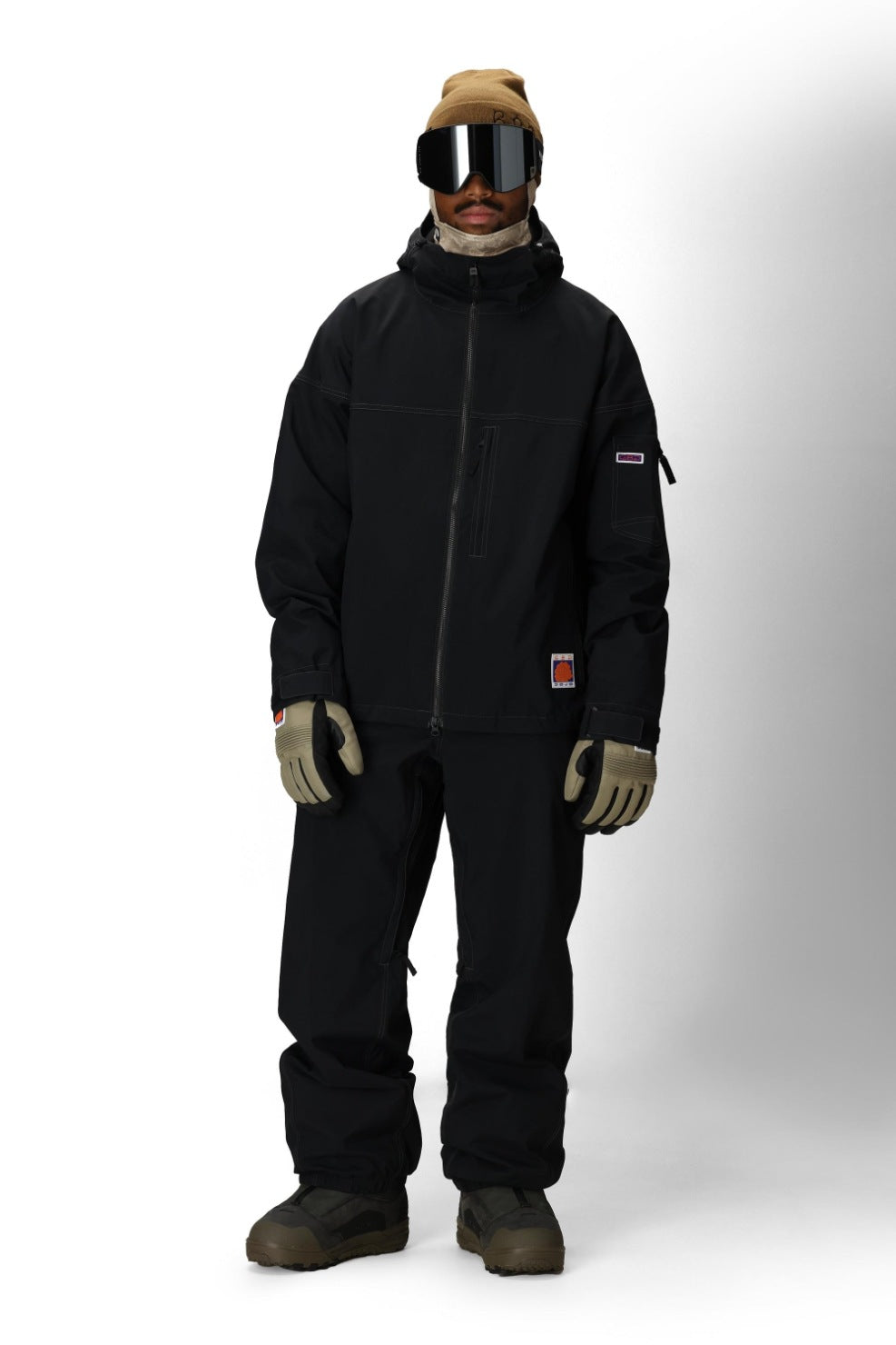 686 ロクハチロク MENS DOJO SHELL JACKET BLACK 25-26 スノーボード ウェア