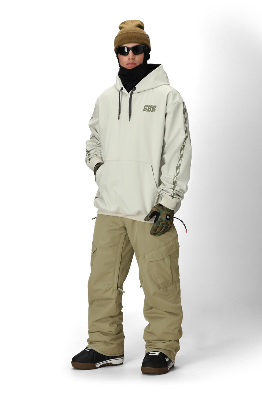 686 ロクハチロク MENS WATERPROOF TEAM HOODY LIMESTONE 25-26 スノーボード ウェア