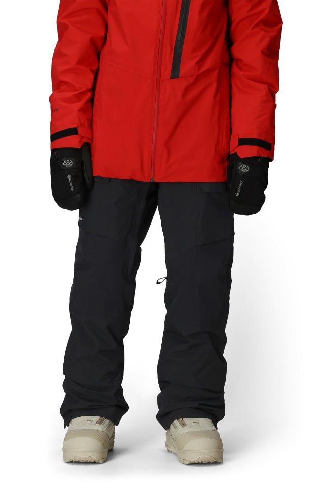686 ロクハチロク MENS GORE-TEX DISPATCH SHELL PANT BLACK 25-26 スノーボード ウェア