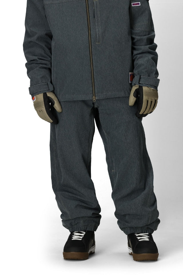 686 ロクハチロク MENS DOJO SHELL PANT NAVY DENIM 25-26 スノーボード ウェア