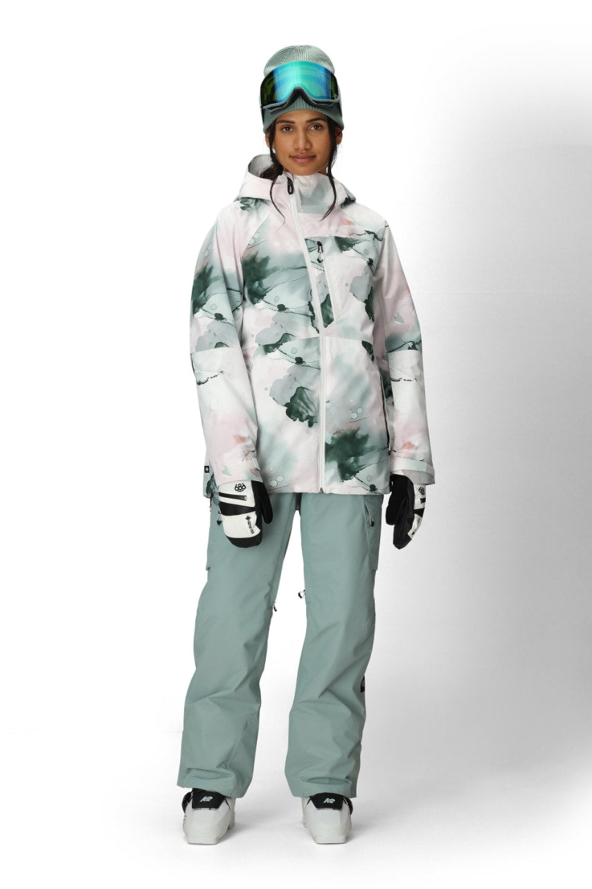 686 ロクハチロク WOMENS HYDRA THERMAGRAPHJACKET DUSTY MARINE INK 25-26 スノーボード ウェア