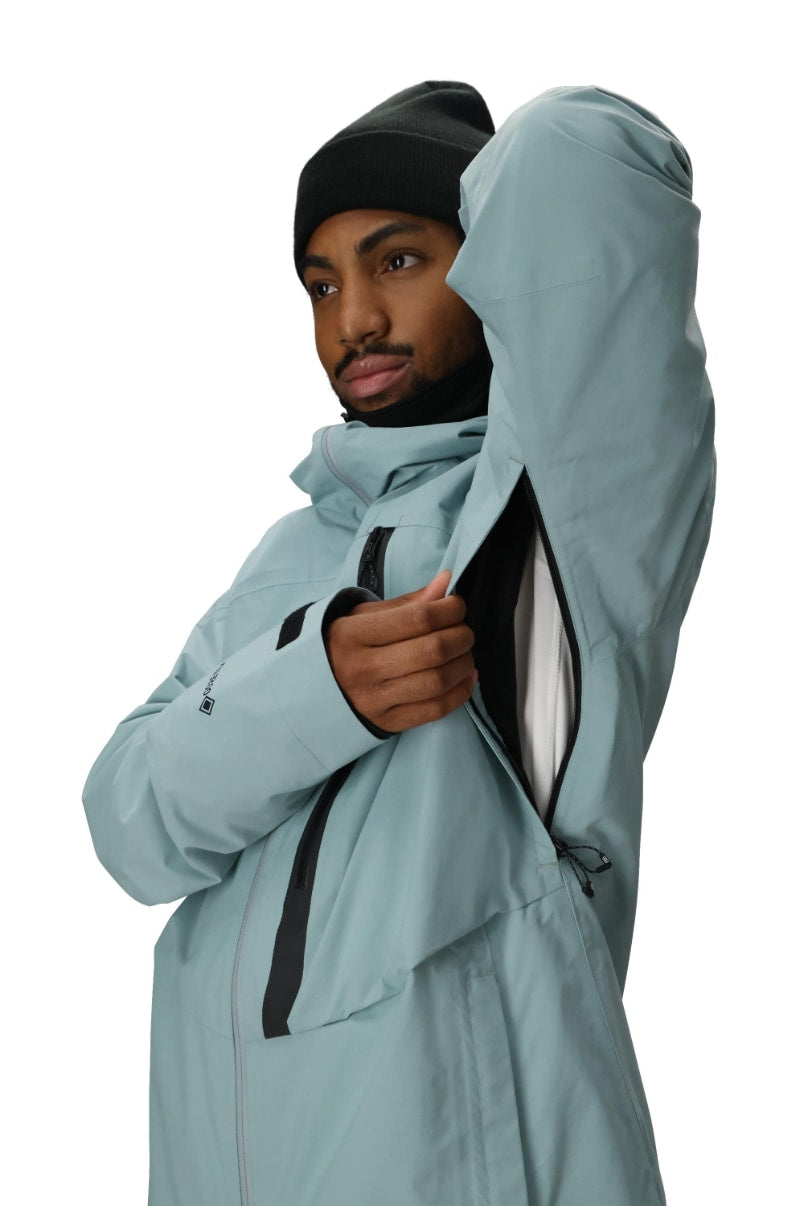 686 ロクハチロク MENS GORE-TEX GT THERMAGRAPHJACKET DUSTY MARINE 25-26 スノーボード ウェア
