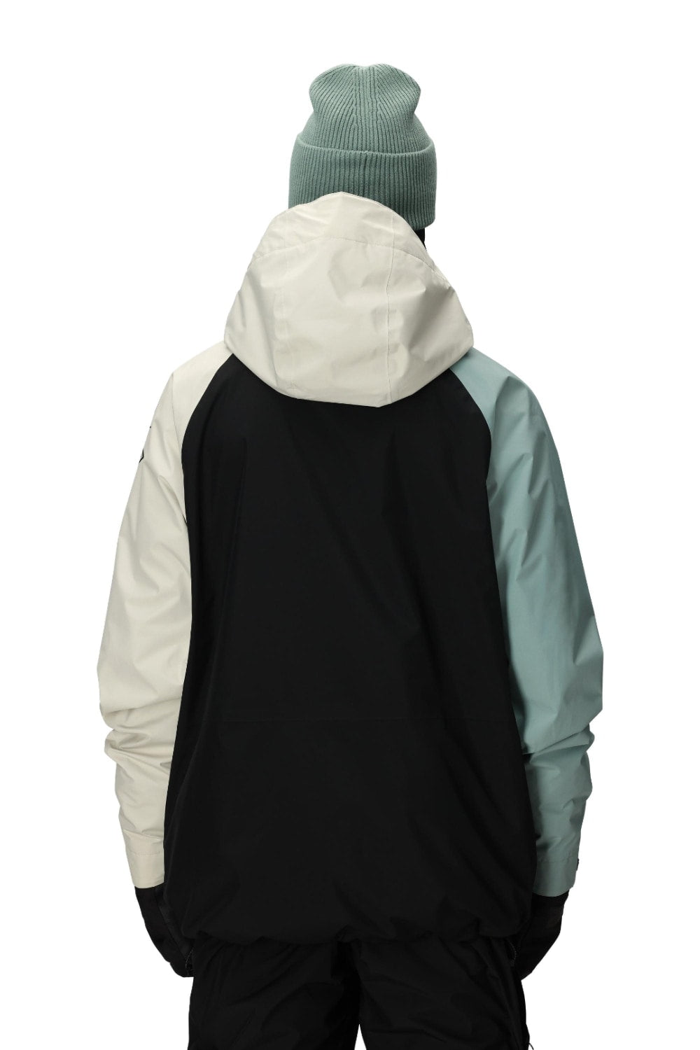 686 ロクハチロク MENS GORE-TEX CORE SHELL JACKET LIMESTONE COLORBLOCK 25-26 スノーボード ウェア