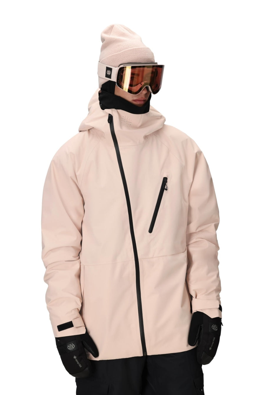 686 ロクハチロク MENS HYDRA THERMAGRAPH JACKET SMOKEY PINK 25-26 スノーボード ウェア