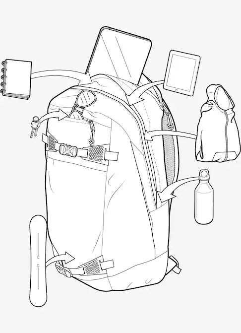 スノーボード ケース バートン BURTON Day Hiker 30L Backpack Forest Moss 25-26 送料無料 日本正規品 予約商品 店頭受け取り可能