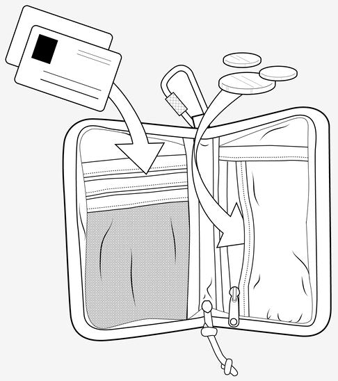 スノーボード ケース バートン BURTON Japan Zip Pass Wallet True Black 25-26 送料無料 日本正規品