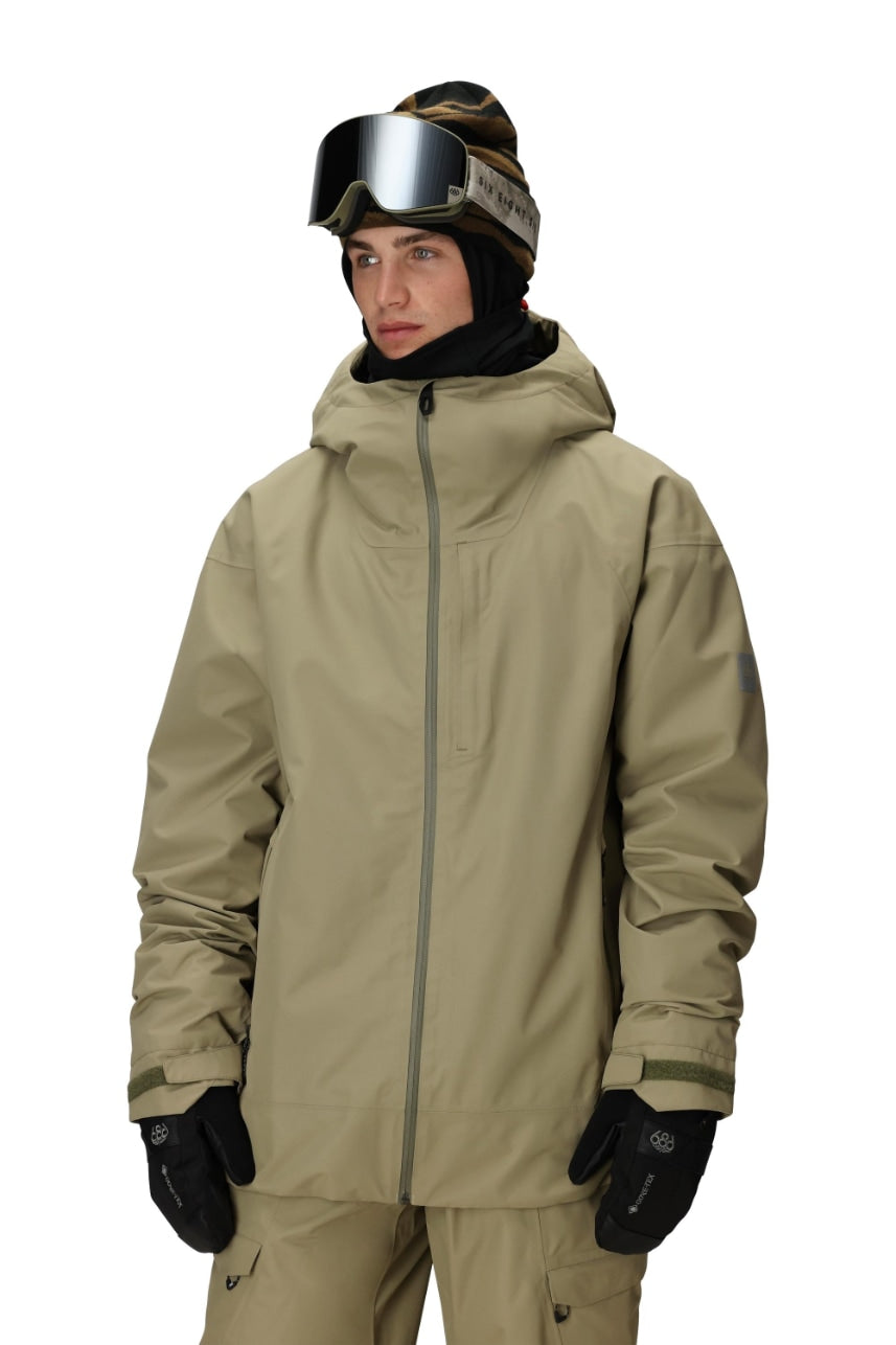 686 ロクハチロク MENS GATEWAY SHELL JACKET SAGE 25-26 スノーボード ウェア