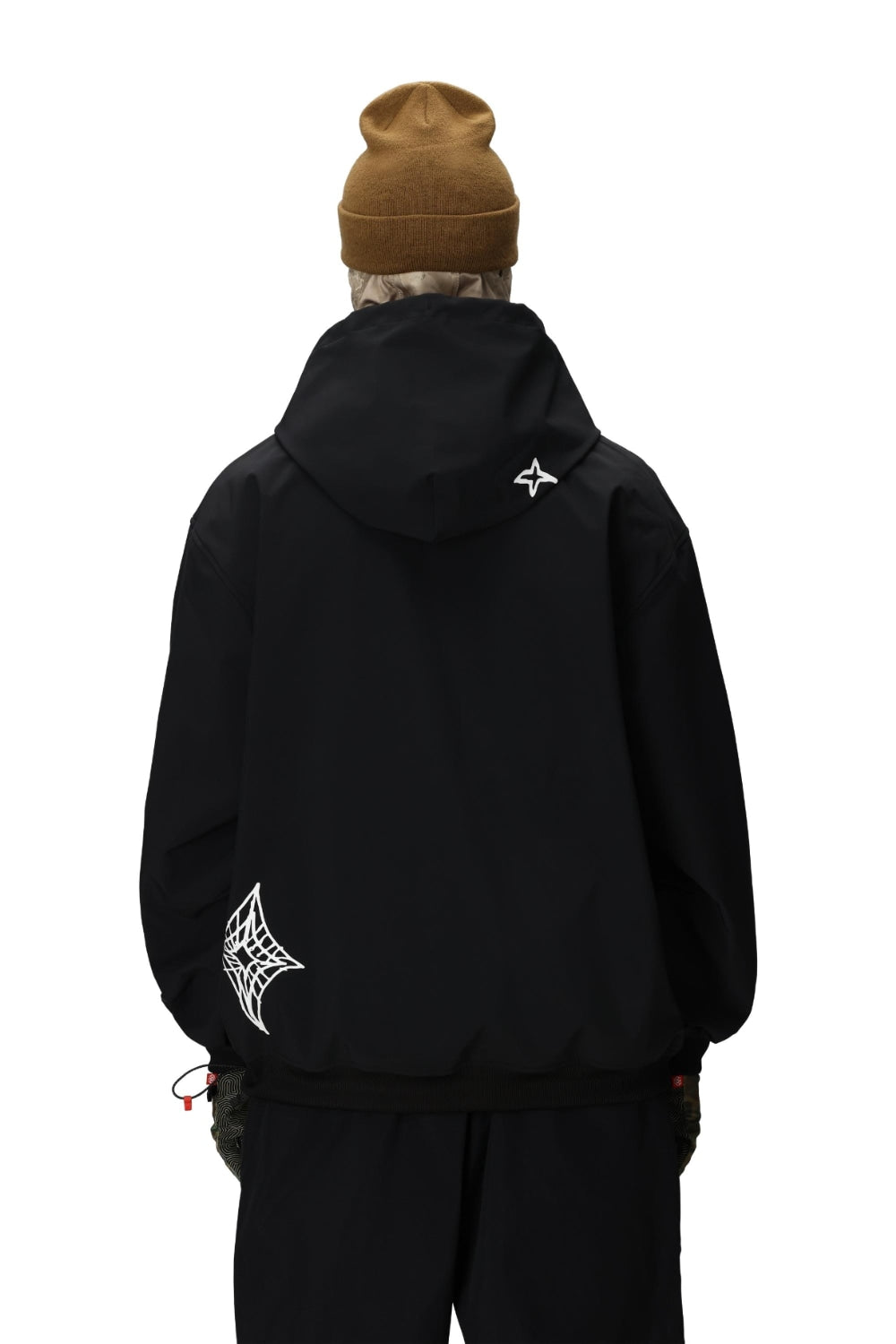 686 ロクハチロク MENS WATERPROOF TEAM HOODY BLACK PRINT 25-26 スノーボード ウェア