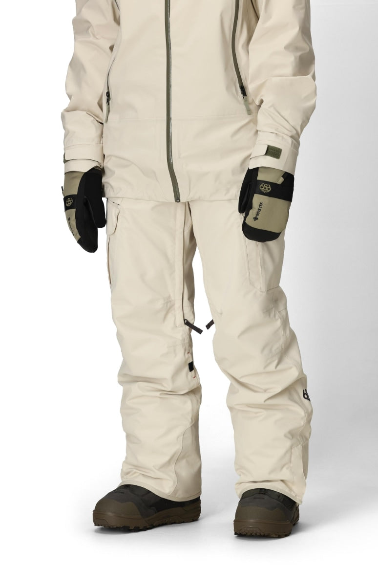 686 ロクハチロク Men's SMARTY? 3-in-1 Cargo Pant LIMESTONE 25-26 スノーボード ウェア
