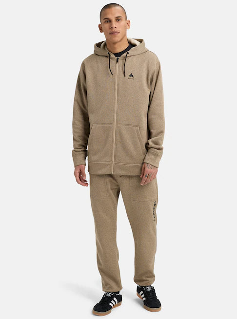 スノーボード ウェア バートン BURTON Oak Full-Zip Hoodie Summit Taupe Heather 25-26 送料無料 日本正規品 予約商品 店頭受け取り可能