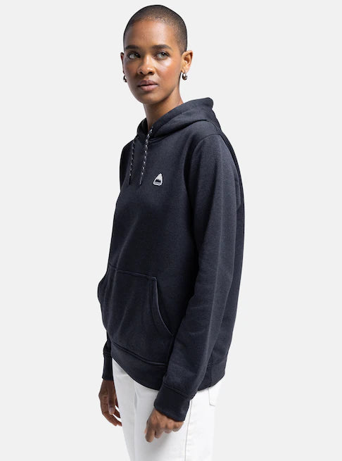 スノーボード ウェア バートン BURTON W Oak Pullover Hoodie True Black Heather 25-26 送料無料 日本正規品 予約商品 店頭受け取り可能