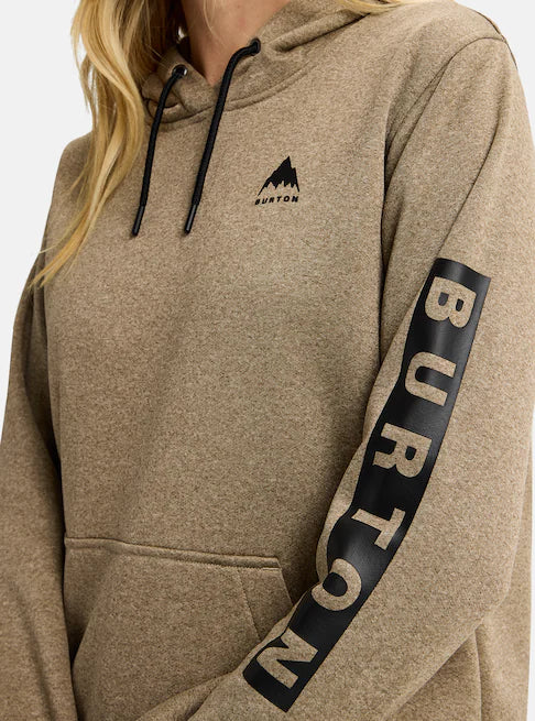 スノーボード ウェア バートン BURTON W Oak Pullover Hoodie Summit Taupe Heather 25-26 送料無料 日本正規品 予約商品 店頭受け取り可能