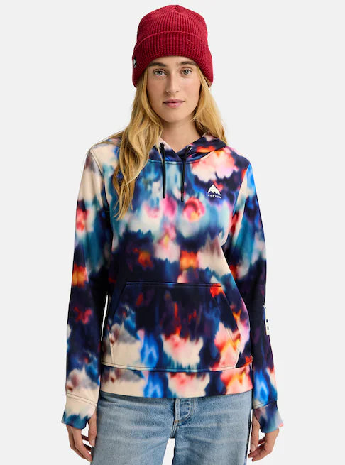 スノーボード ウェア バートン BURTON W Oak Pullover Hoodie Floral Blur 25-26 送料無料 日本正規品 予約商品 店頭受け取り可能